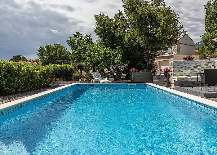 Mediterrane Mit Privatpool, Meerblick, Hundefreundlich, Grill, Privatparkplatz Σπίτι διακοπών Grižane
